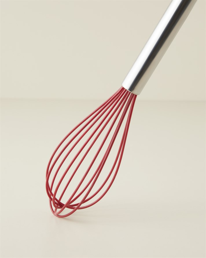 Cordelia Silikon Çırpıcı 26 cm Kırmızı