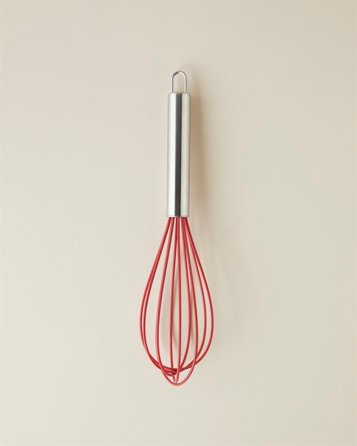 Cordelia Silikon Çırpıcı 26 cm Kırmızı