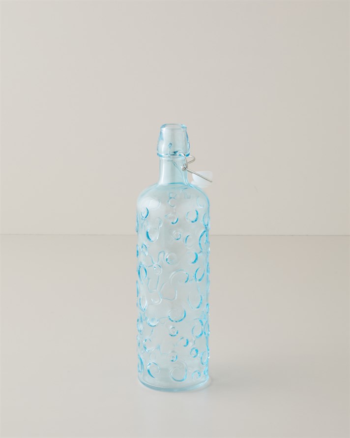Corin Cam Şişe 1000 ml Turkuaz