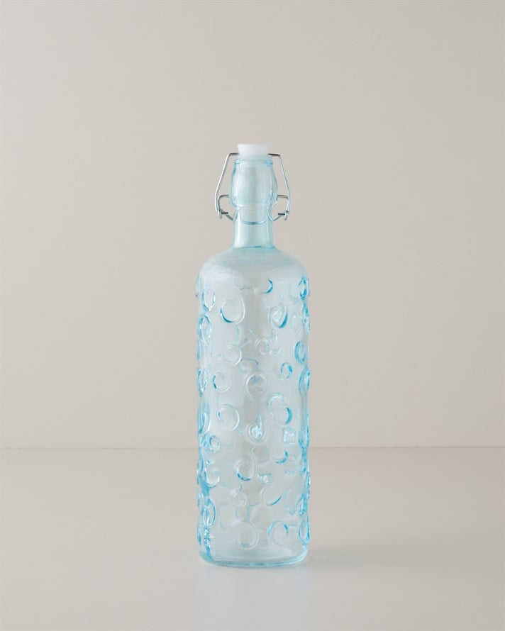 Corin Cam Şişe 1000 ml Turkuaz