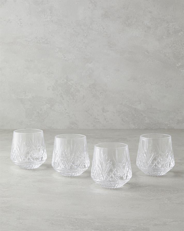 Cosmic Cam 4lü Bardak Şeffaf