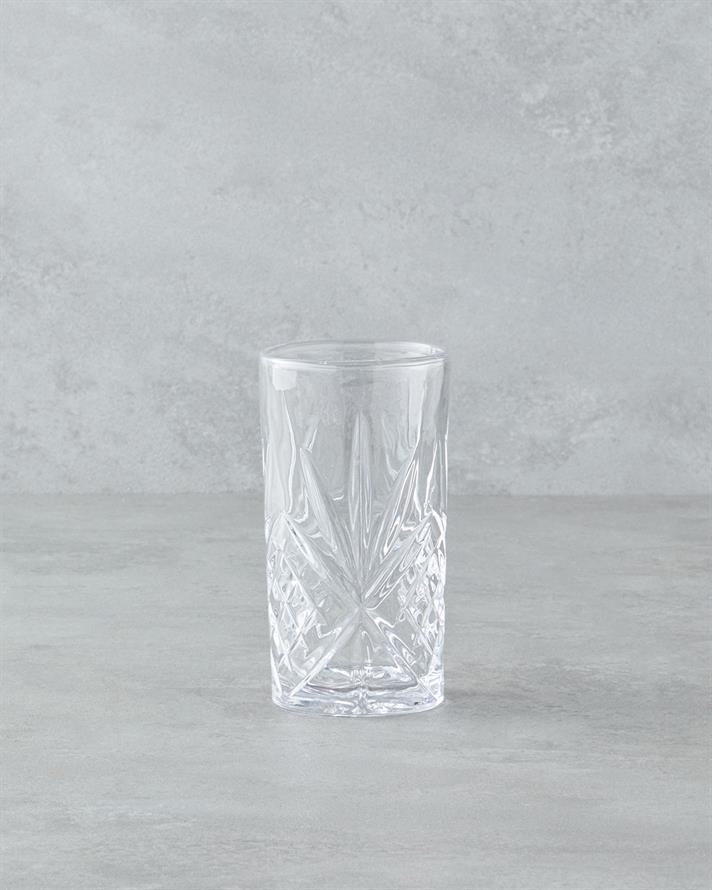 Cosmic Cam 4lü Bardak 320 ml Şeffaf