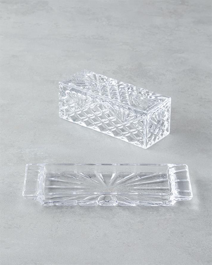 Cosmic Cam Tereyağlık 21x8x7 Cm Şeffaf