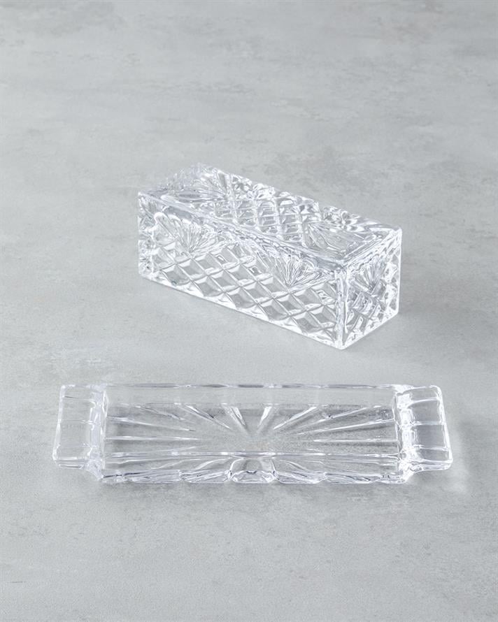 Cosmic Cam Tereyağlık 21x8x7 Cm Şeffaf