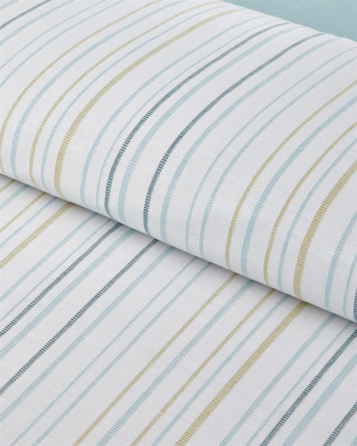 Cosmic Line İpliği Boyalı Çift Kişilik Nevresim Takımı 200x220 cm Seledon