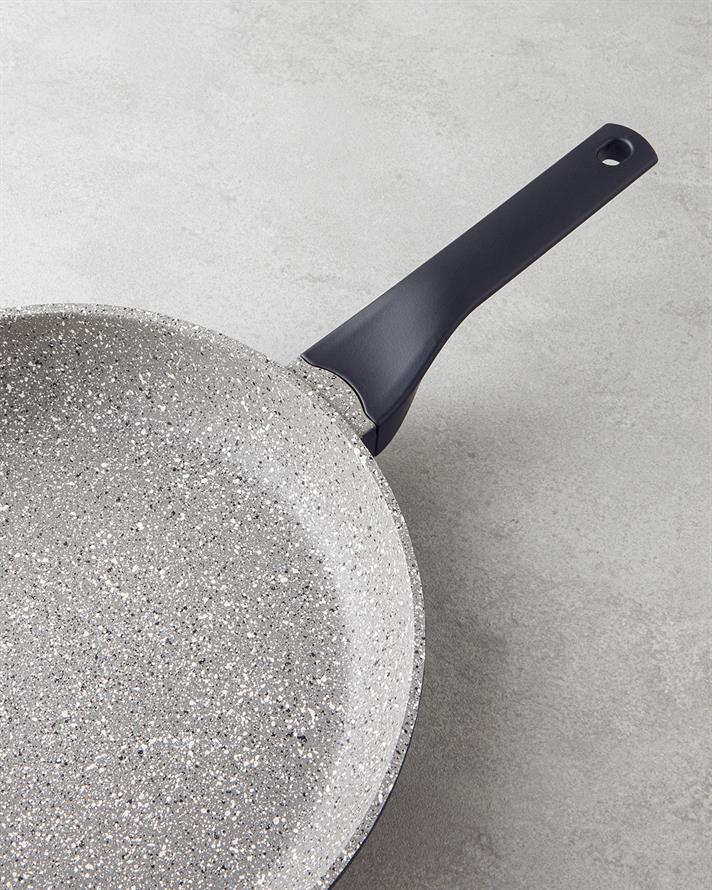 Costa 5 Parça Granit Tencere Seti 20-26-26 cm Gri