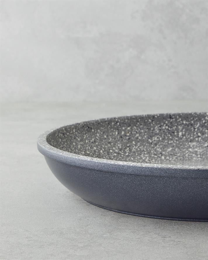 Costa Nuovo Premium 3lü Tava Seti 20-24-28 cm Gri