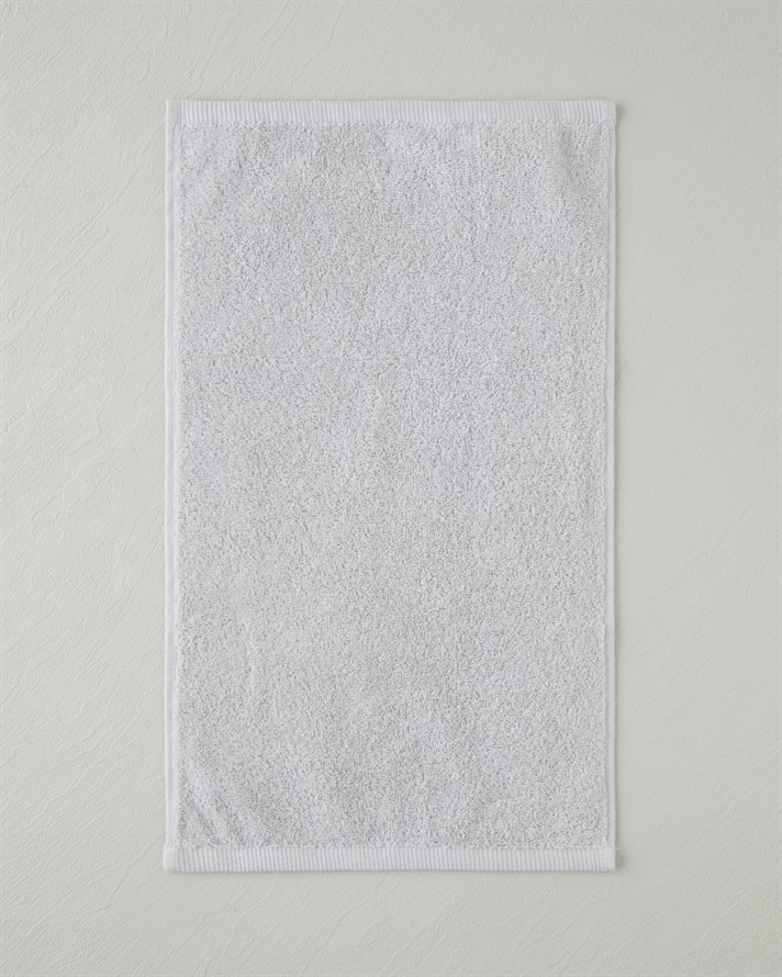 Cotton Line Pamuk El Havlusu 30x50 cm Açık Gri