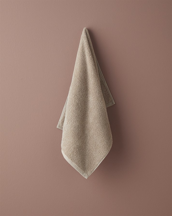 Cotton Line Pamuk Yüz Havlusu 50x90 cm Açık Bej