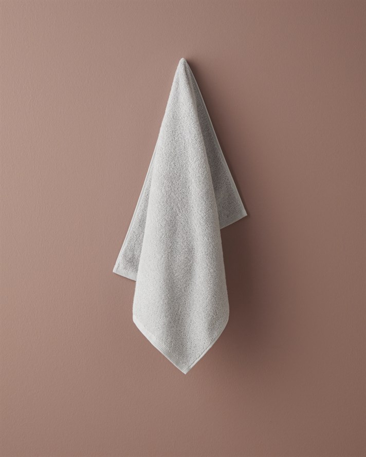 Cotton Line Pamuk Yüz Havlusu 50x90 cm Açık Gri
