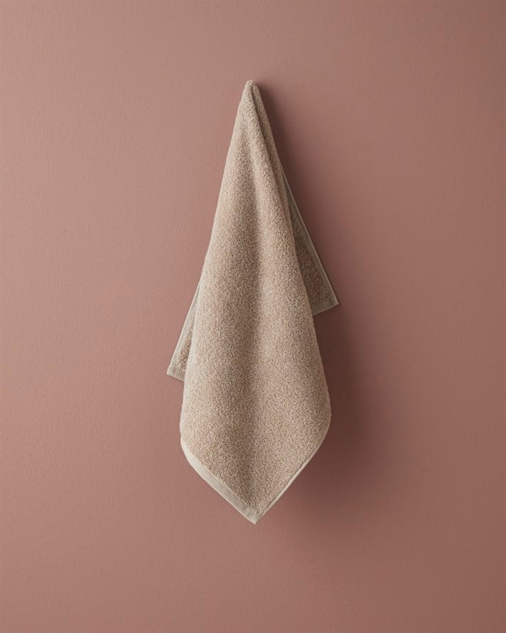 Cotton Line Pamuk Yüz Havlusu 50x90 cm Açık Bej