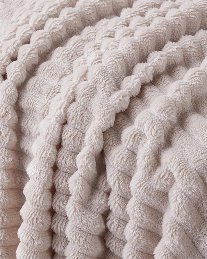 Cozy Oasis Supersoft Tv Battaniye 120x160 cm Krem