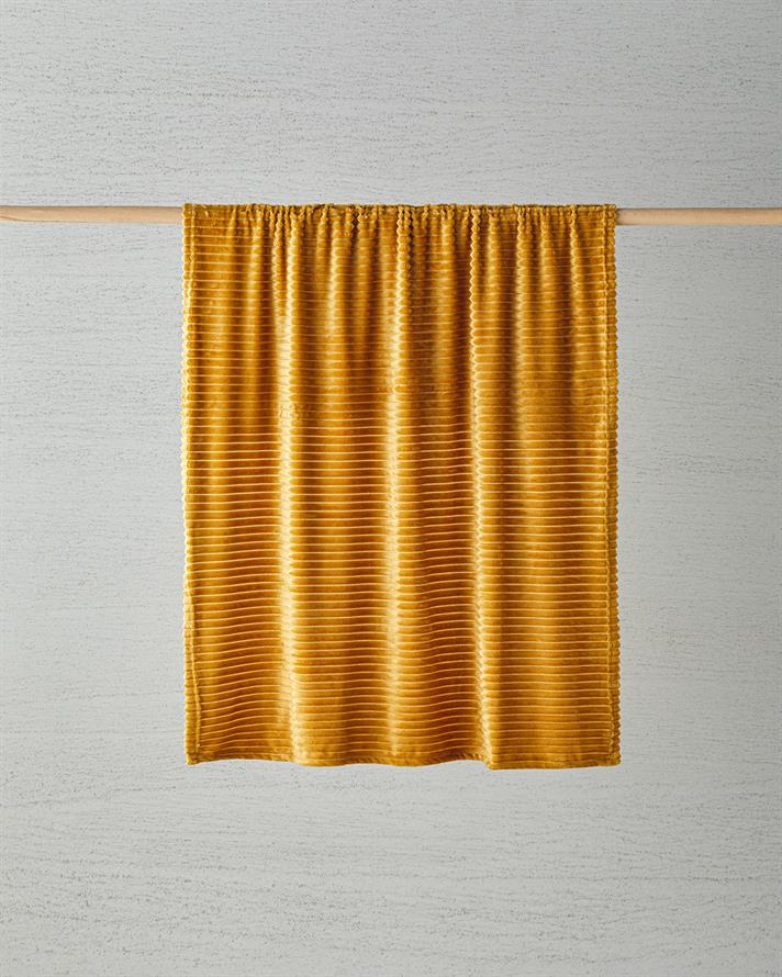Cozy Oasis Supersoft Tv Battaniye 120x160 cm Sarı