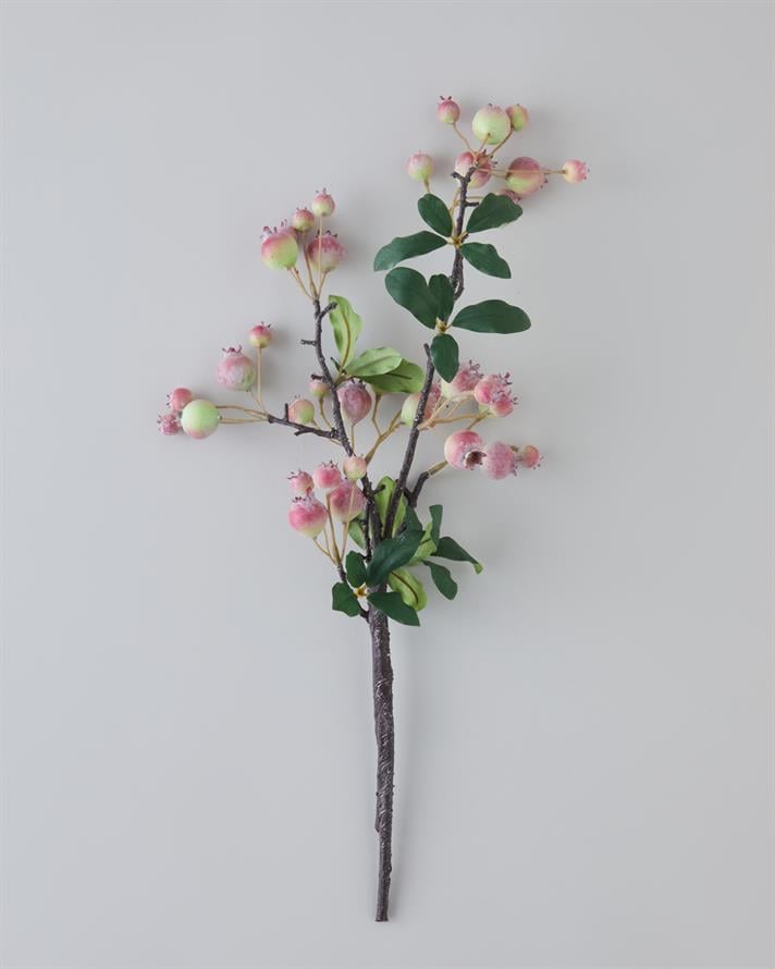 Crabapple Branch Tek Dal Yapay Çiçek 75 cm Pembe