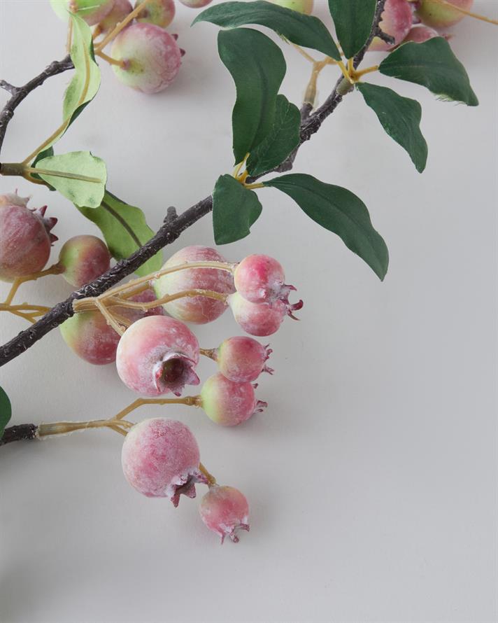 Crabapple Branch Tek Dal Yapay Çiçek 75 cm Pembe