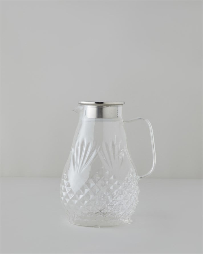 Cresca Borosilikat Sürahi 1800 ml Şeffaf