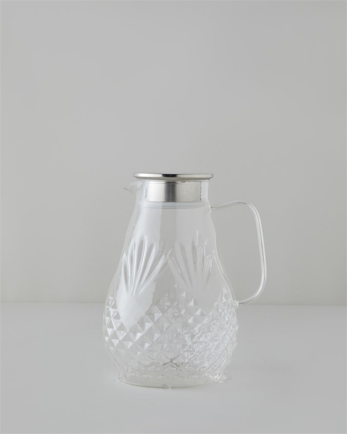 Cresca Borosilikat Sürahi 1800 ml Şeffaf