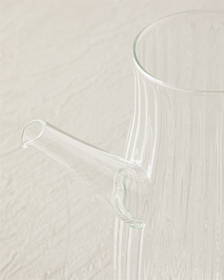 Criselis Borosilikat Yağdanlık 600 ml Şeffaf