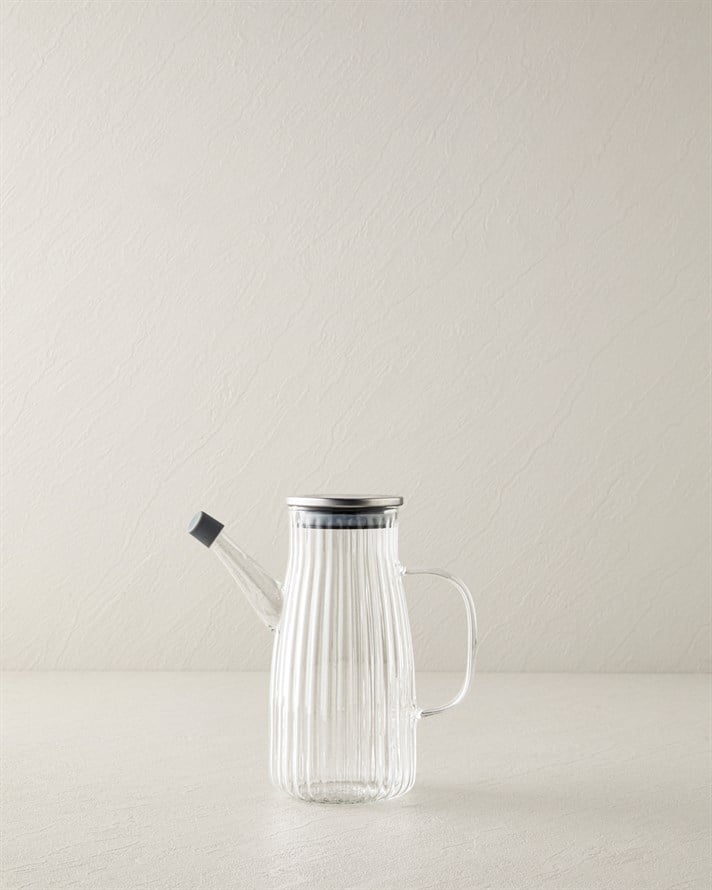 Criselis Borosilikat Yağdanlik 600 ml Şeffaf