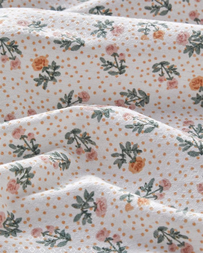 Crispy Dots Ecosoft Tek Kişilik Pike 150x220 cm Yeşil