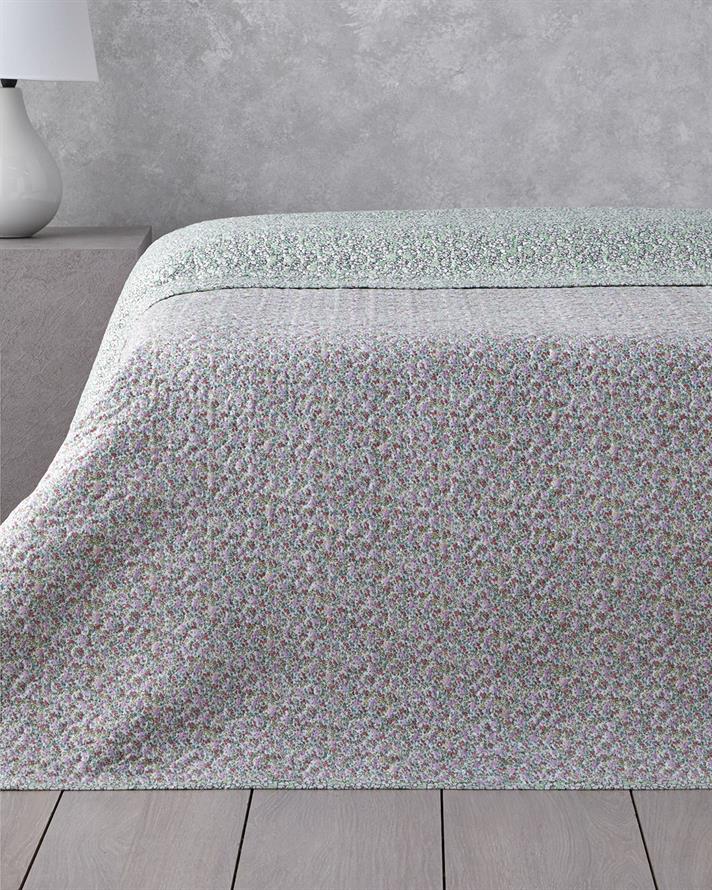 Crispy Garden Çift Kişilik Çok Amaçlı Örtü 200x220 cm Pembe