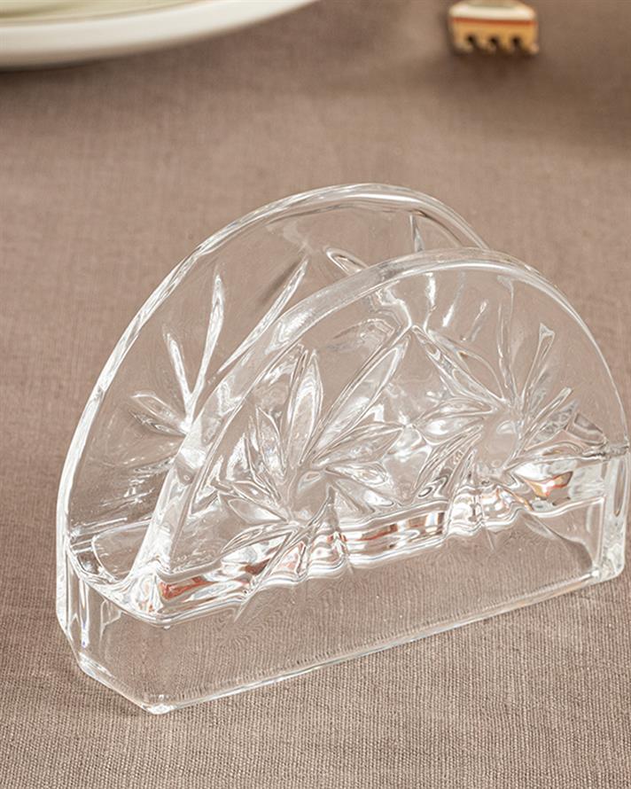 Cross Cam Peçetelik 13x9 cm Şeffaf