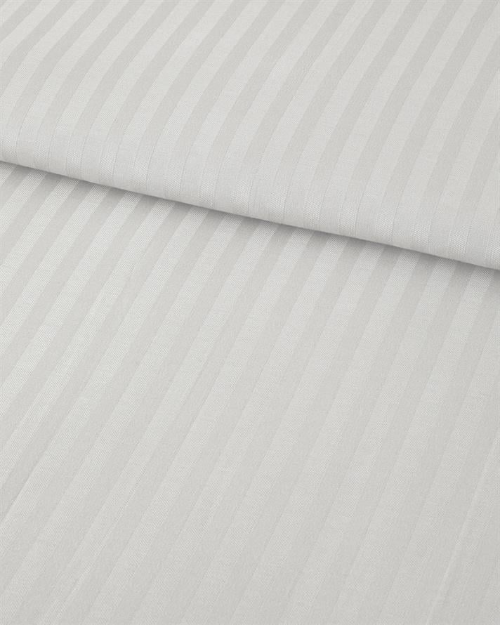 Crystal İpeksi Twill Çift Kişilik Nevresim Takımı 200x220 cm Beyaz