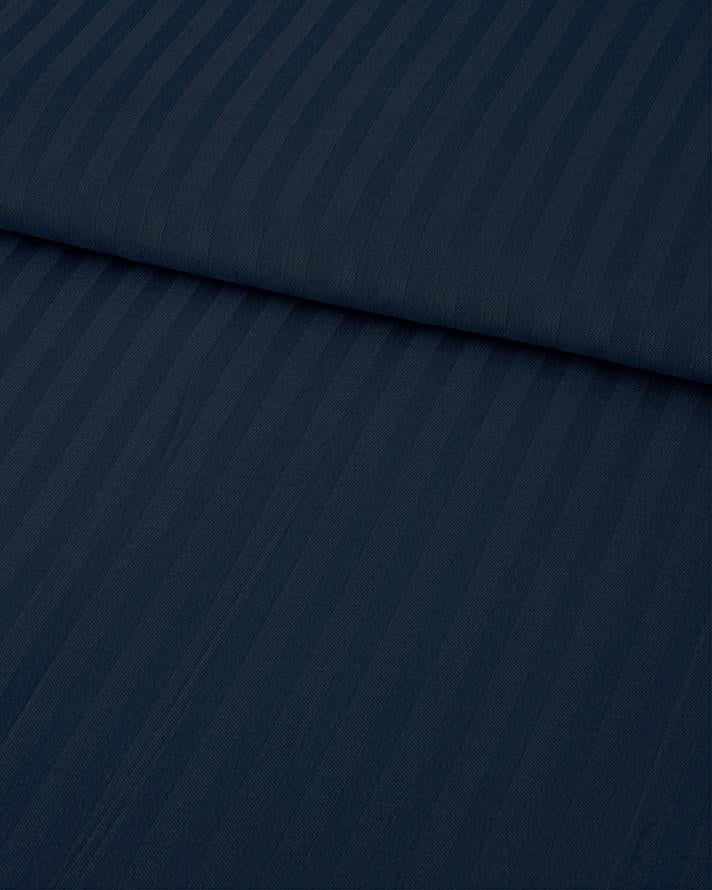 Crystal İpeksi Twill King Size Çarşaflı Nevresim Takımı Gece Mavisi