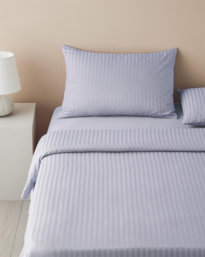 Crystal İpeksi Twill King Size Nevresim Takımı 240x220 cm Mavi