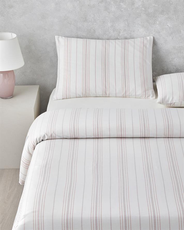 Crystal Vibe İpliği Boyalı Çift Kişilik Nevresim Takımı 200x220 cm Pembe