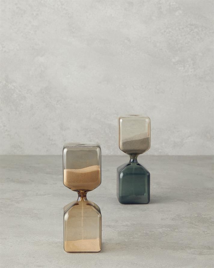 Cubic Cam Kum Saati Bej