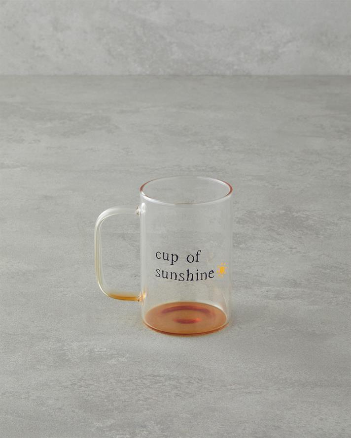 Cup of Sunshine Cam Kupa 270 ml Sarı