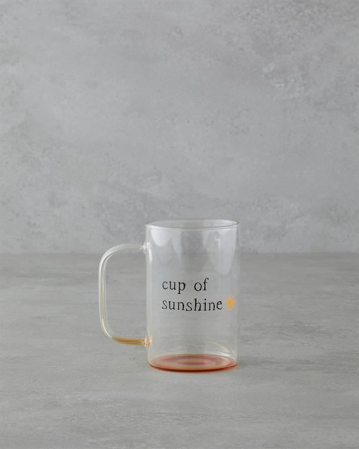 Cup of Sunshine Cam Kupa 270 ml Sarı
