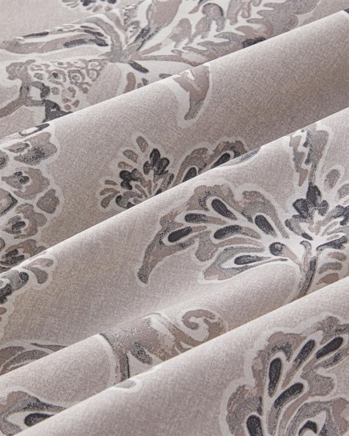 Curioleaf Pamuklu Tek Kişilik Çarşaflı Nevresim Takımı 160x220 cm Bej