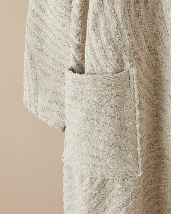 Curve Pamuk Bornoz Bej