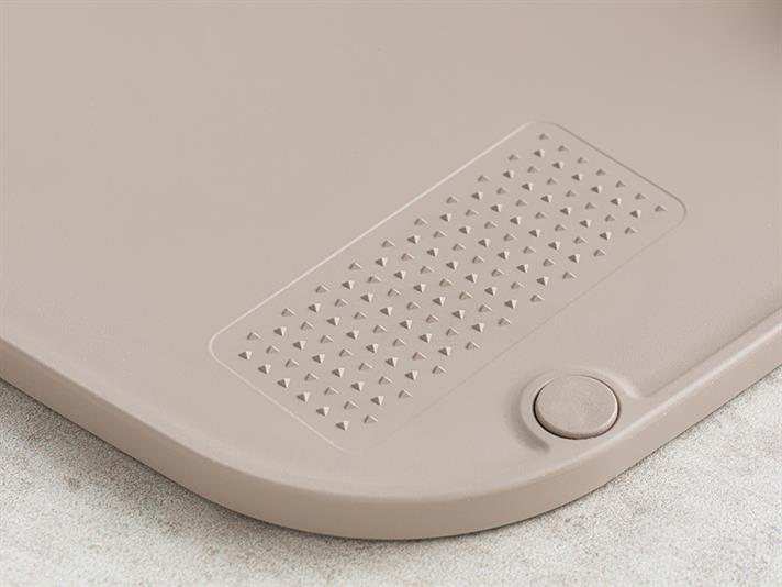 Cutting Set Soyacaklı Kesme Tahtası Koyu Bej