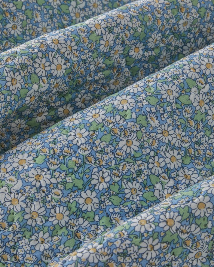 Daisy Charm Çift Kişilik Çok Amaçlı Örtü 200x220 cm Yeşil
