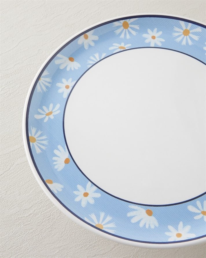 Daisy Seramik Pasta Seti 13 parça 6 kişilik Renkli