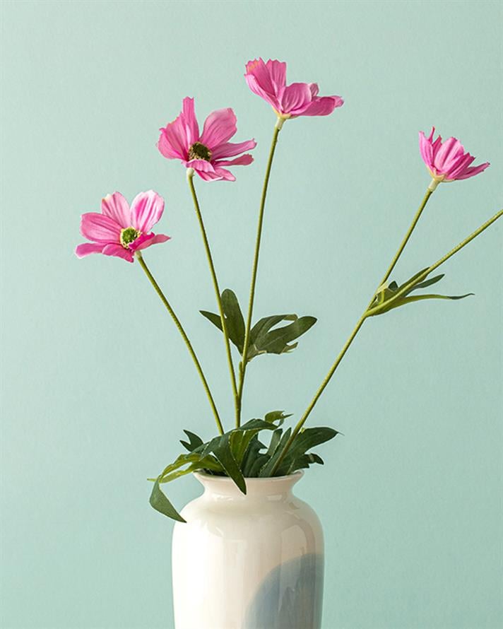 Daisy Tek Dal Yapay Çiçek Pembe