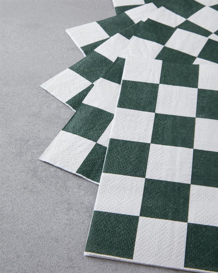 Dalmata 20li Kağıt Peçete 33x33 cm Yeşil