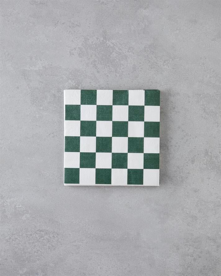 Dalmata 20li Kağıt Peçete 33x33 cm Yeşil