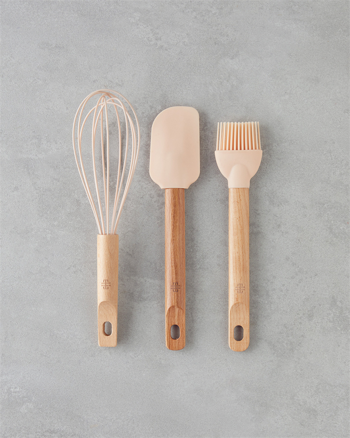 Daniel Silikon 3lü Servis Gereci 23.5x25x26.5 cm Açık Pembe