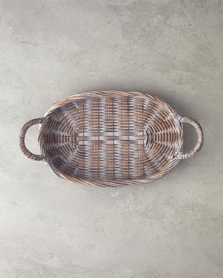 Darcy Polyresin Dekoratif Tepsi Kahve