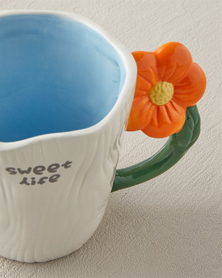 Daylora Dolomite Kupa 415 ml Mavi-Turuncu