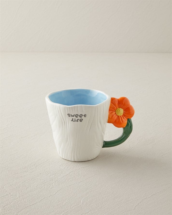 Daylora Dolomite Kupa 415 ml Mavi-Turuncu