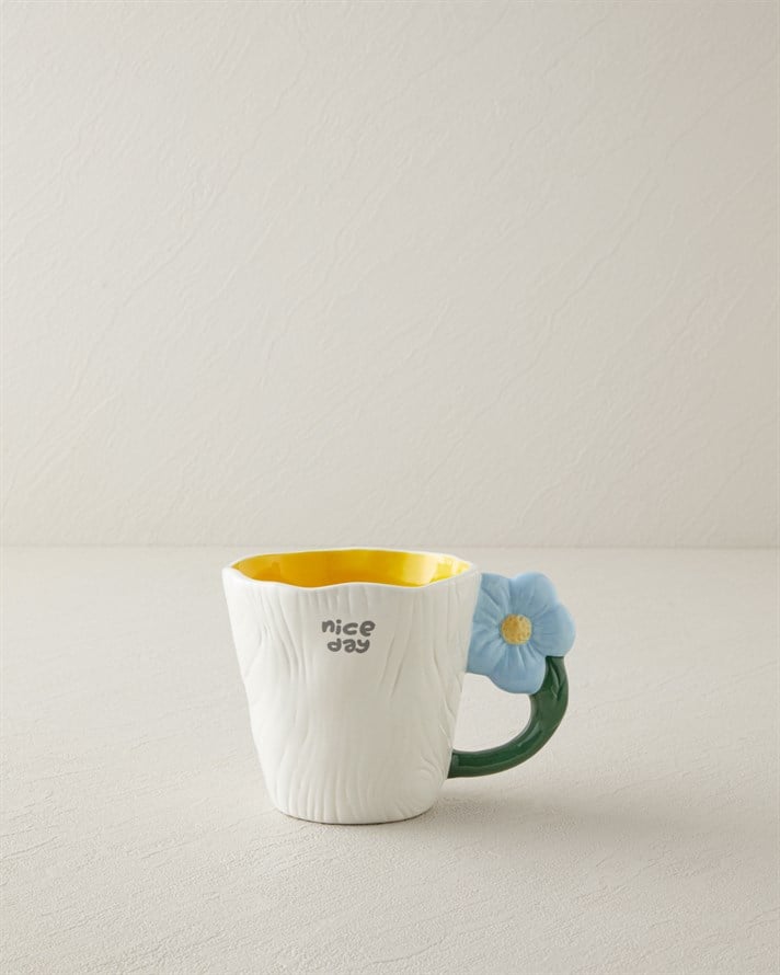 Daylora Dolomite Kupa 415 ml Sarı - Mavi