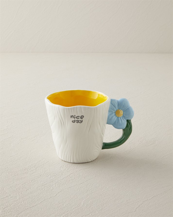 Daylora Dolomite Kupa 415 ml Sarı - Mavi