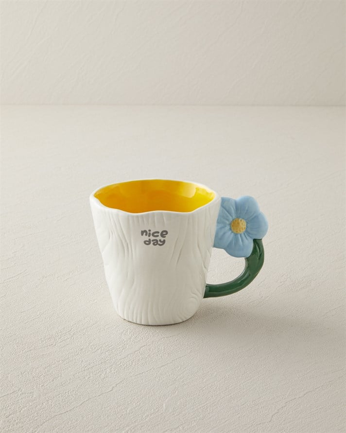 Daylora Dolomite Kupa 415 ml Sarı - Mavi