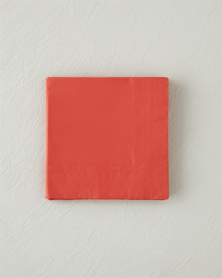 Deeper Kağıt 20li Kağıt Peçete 33x33 cm Kırmızı