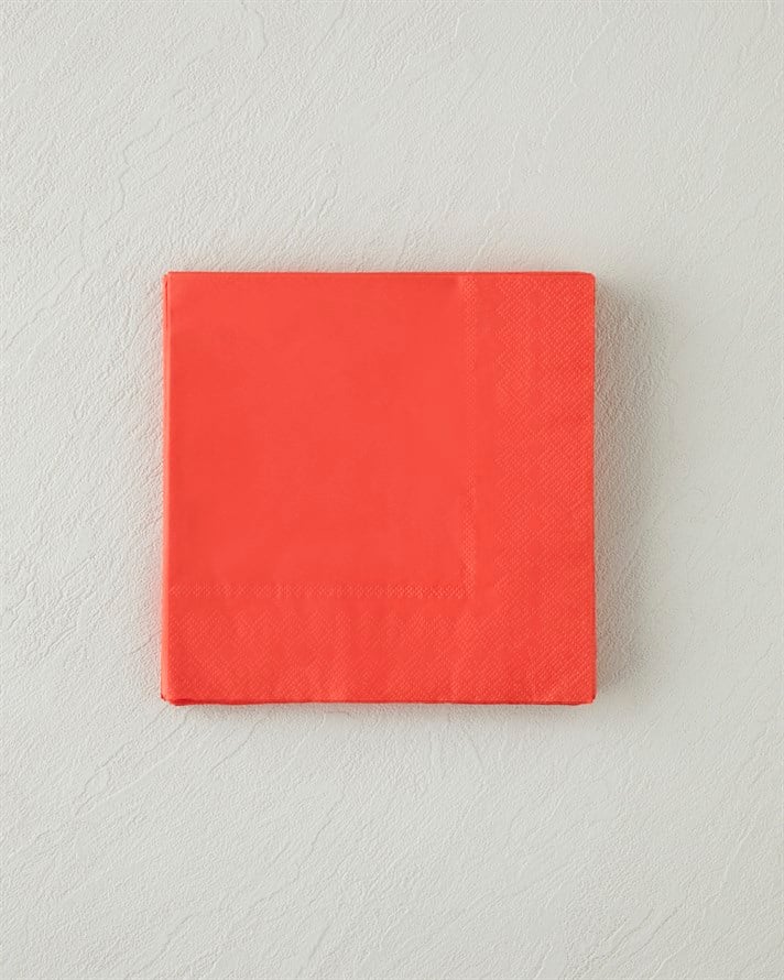 Deeper Kağıt 20li Kağıt Peçete 33x33 cm Kırmızı